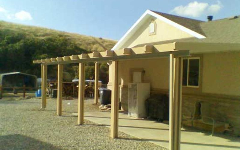 extended white carport cover Salt Lake City